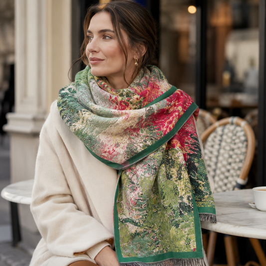 Aurelia Woven Art Scarf