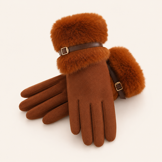 Arden Fur Trim Gloves
