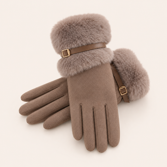 Arden Fur Trim Gloves