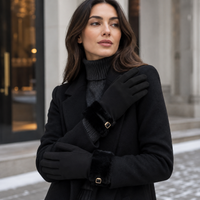 Arden Fur Trim Gloves — image 7