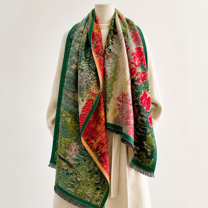 Aurelia Woven Art Scarf
