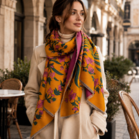 Valerie Reversible Botanical Scarf — image 1